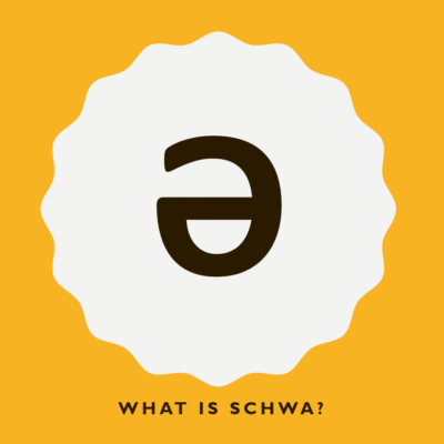 what is a schwa